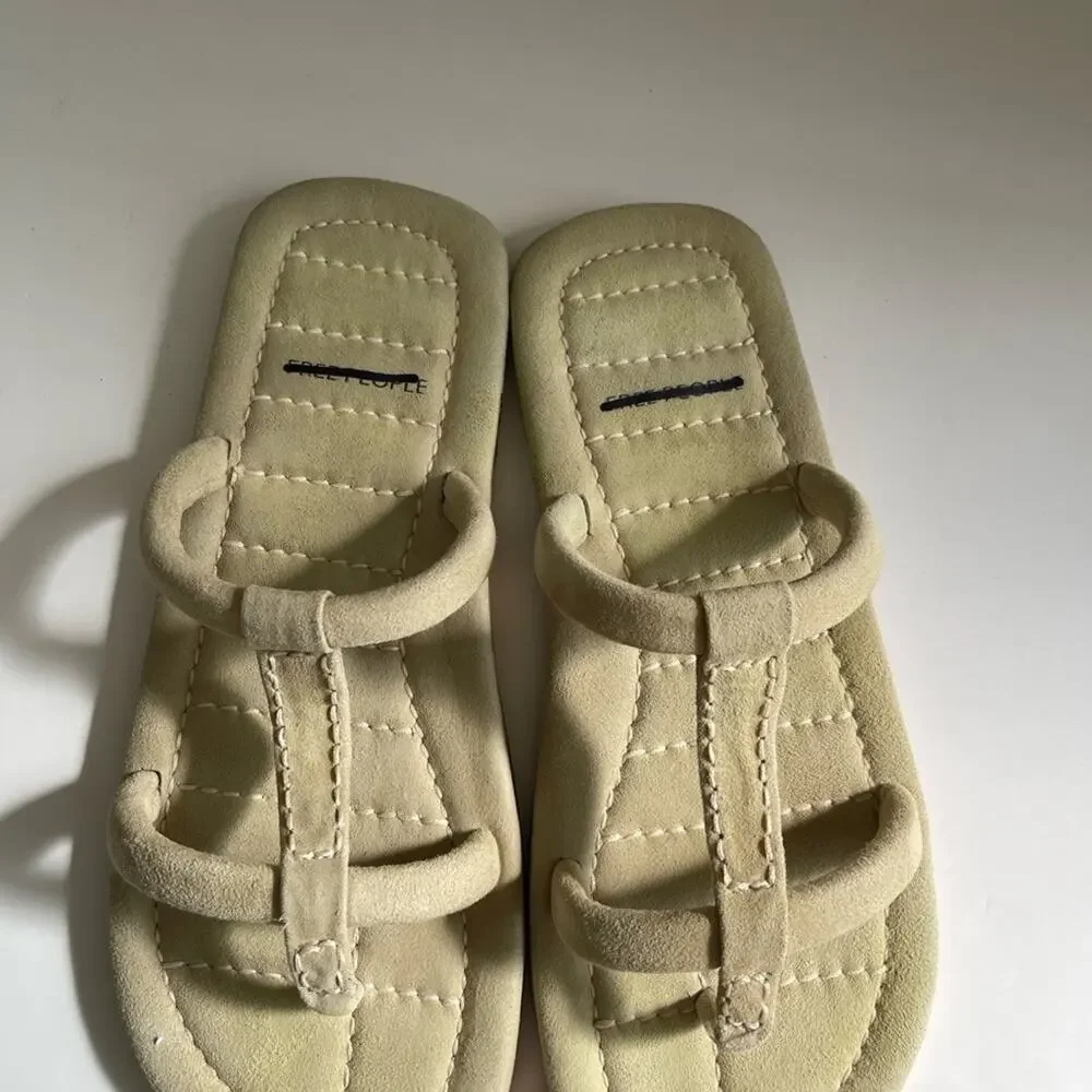 Free People Suede Strap Sandal Hadden